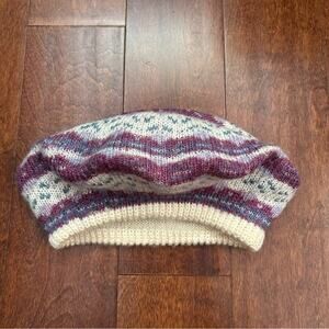 Vintage Aris 80s Knit Beret, Absolutely Adorable and in Great Condition
